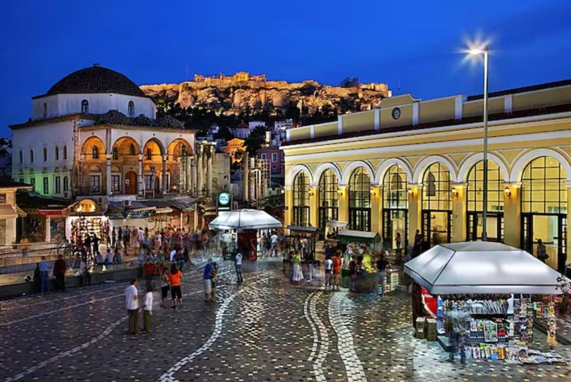 Milos 513 Plaka - Monastiraki By Superhost Hub Athen Exterior foto